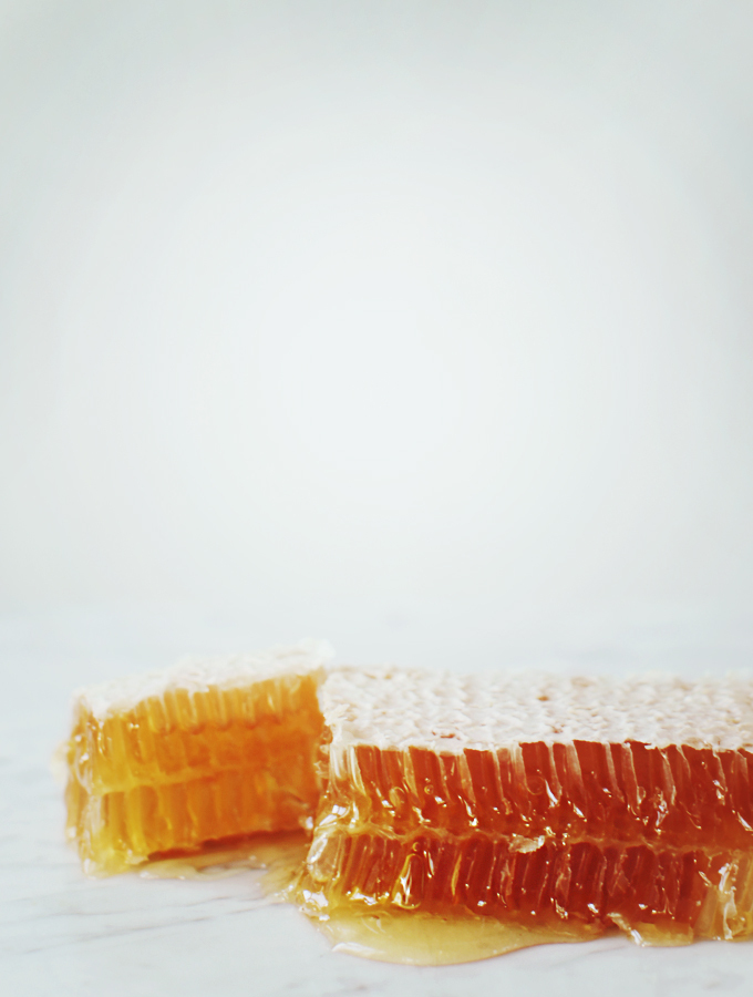 Grilled Pumpkin Bread with Honeycomb // My New Roots