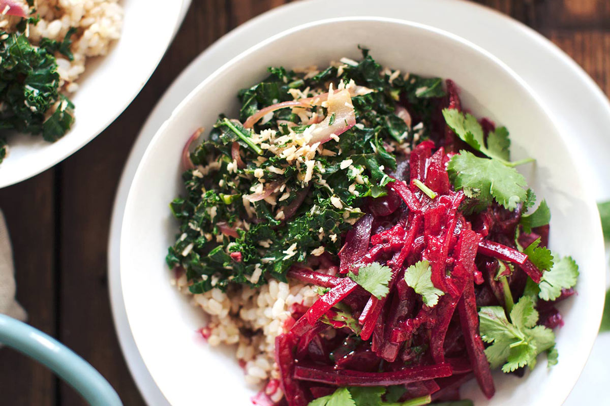 Sri Lankan Beetroot Curry & Kale Mallung My New Roots