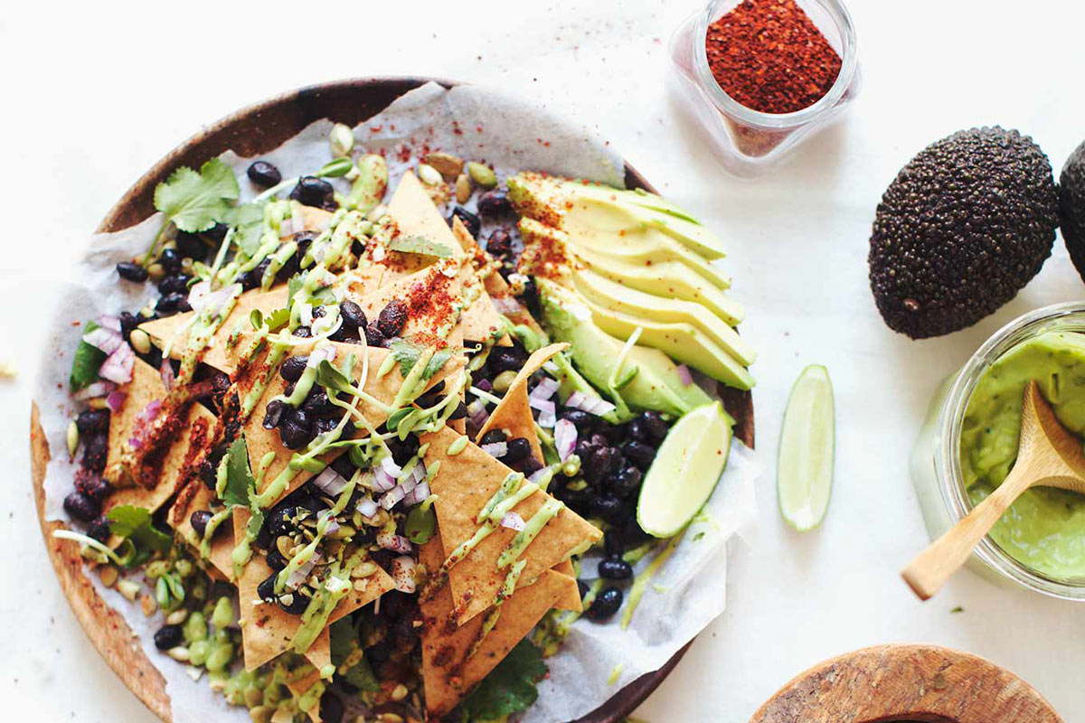 Chickpea Tortilla Nachos My New Roots