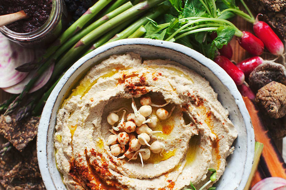 It's Alive! Sprouted Chickpea Hummus My New Roots