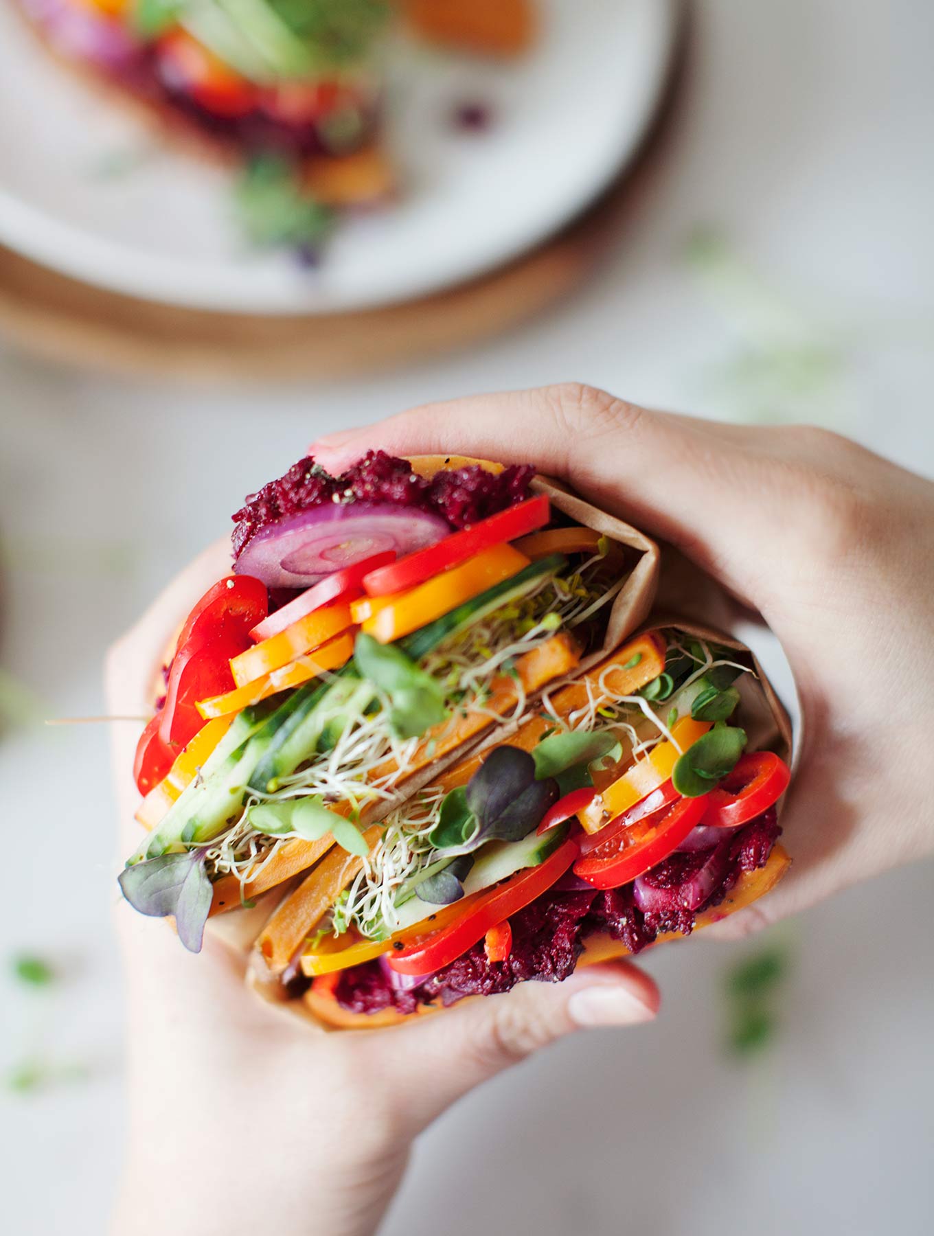 Sweet Potato Sandwiches