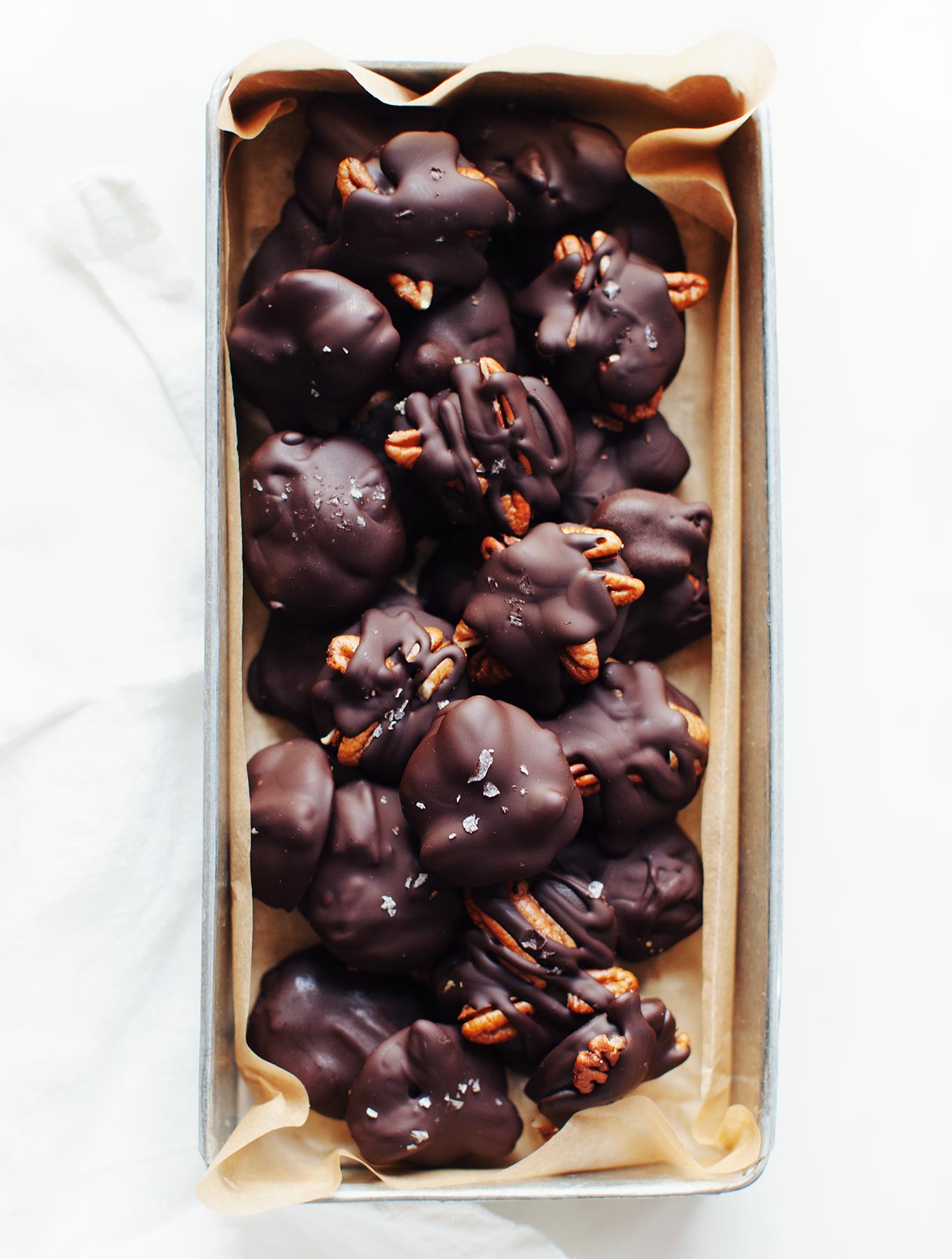 Healthyish Salted Caramel Turtles