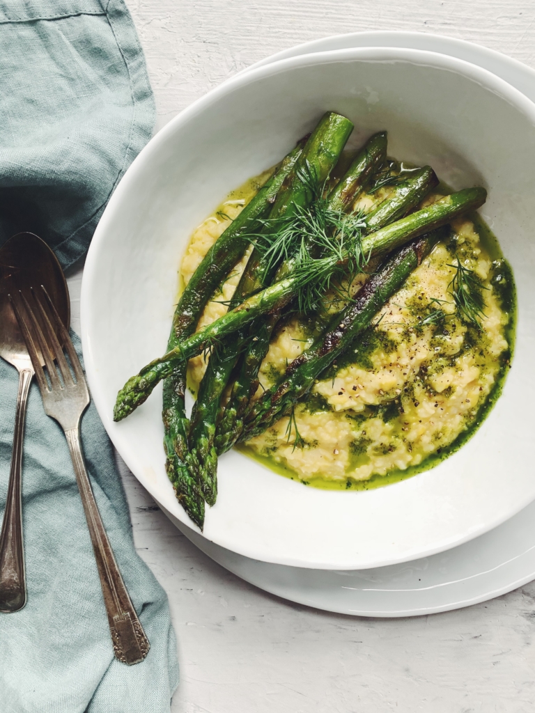 White Lentil Risotto
