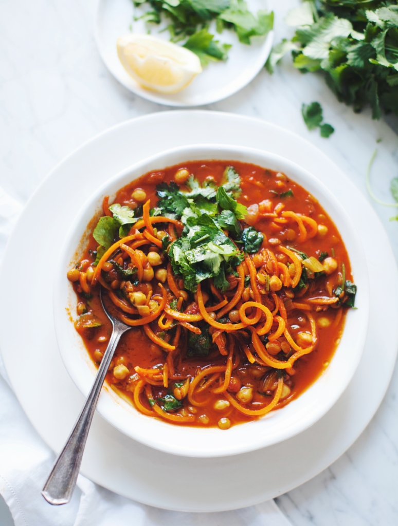 Chickpea & Sweet Potato Soup