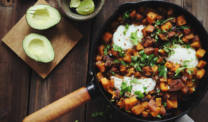 Sweet Potato Skillet Hash