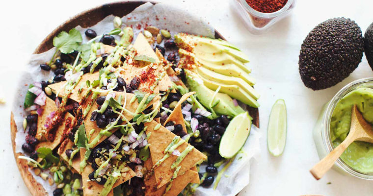 Chickpea Tortilla Nachos