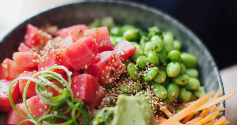 Poke-Inspired Beet Bowl