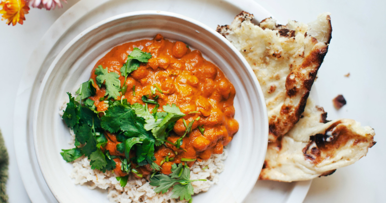 North Indian-Inspired Butter Chickpeas